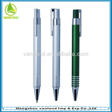 Bolígrafo de aluminio anodizado barato regalo promocional con impresión de logotipo